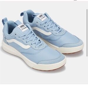 Brand New Vans Ultra Range Poly Canvas Sneaker Shoes Women’s Size 6 Blue Fog